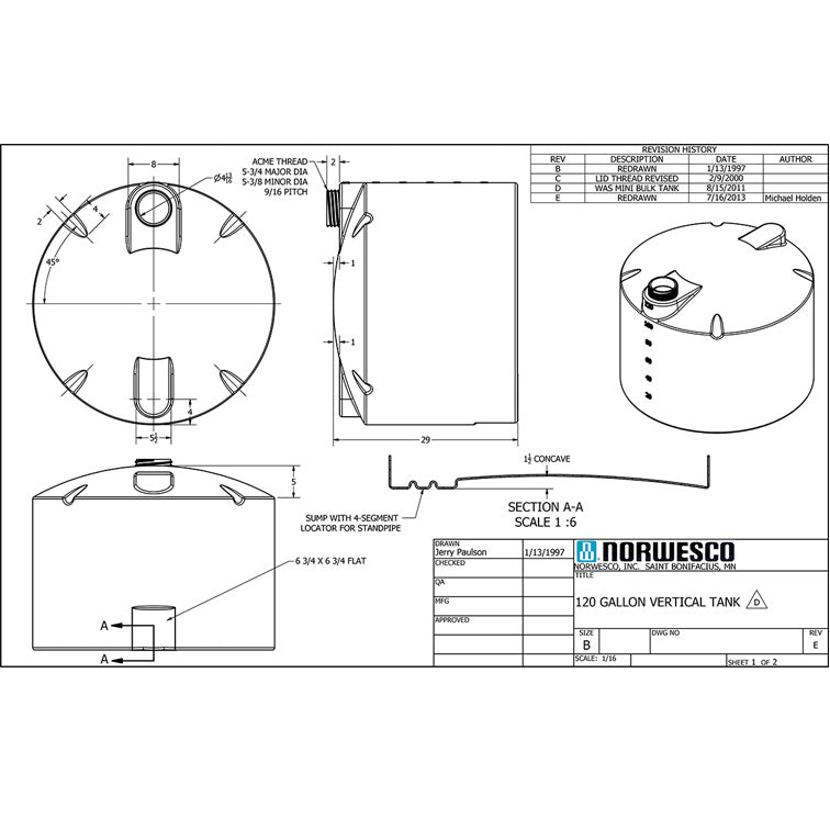 Rhino Stainless Steel Bolted Full Coupling Tank Fittings (FPT x FPT) w/EPDM Gasket Available in sizes from ½” FPT to 4” FPT