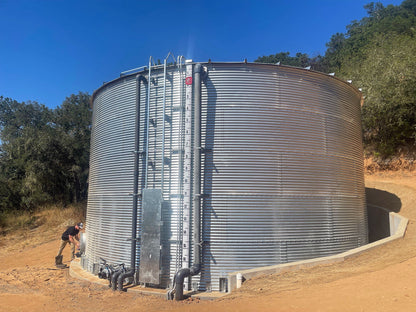 Rhino Classic Corrugated Galvanized Steel Water Storage Tanks