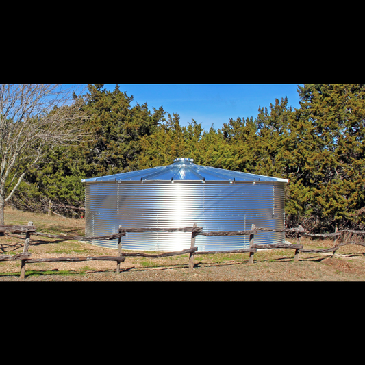 Rhino Classic Corrugated Galvanized Steel Water Storage Tanks