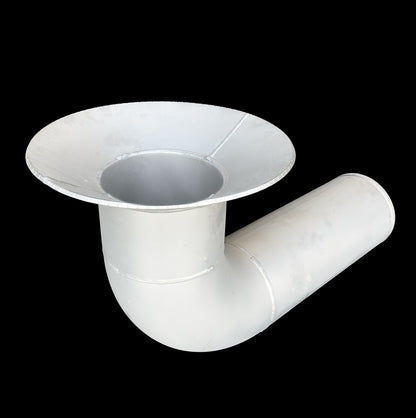 Hot-dipped galvanized carbon steel anti-vortex plate for fire tank