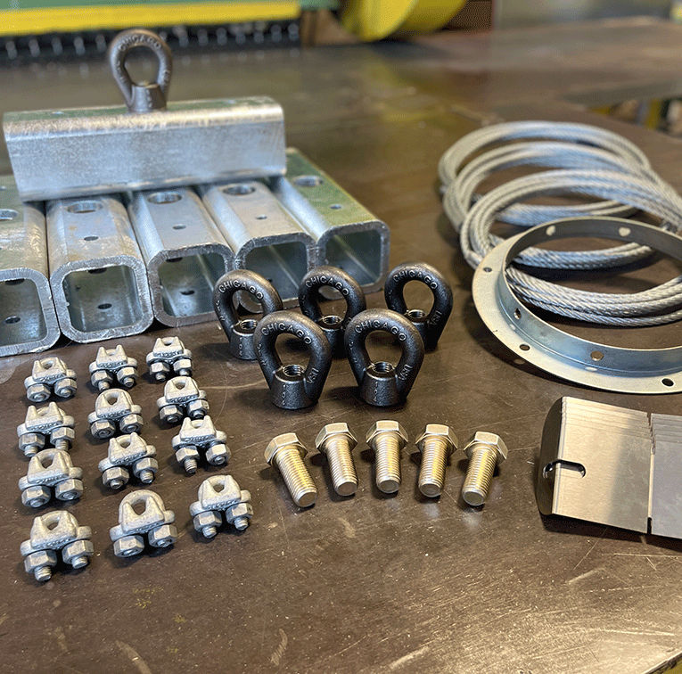Seismic Rope Rhino Poly Tank Seismic Restraint Systems | Rhino Fittings
