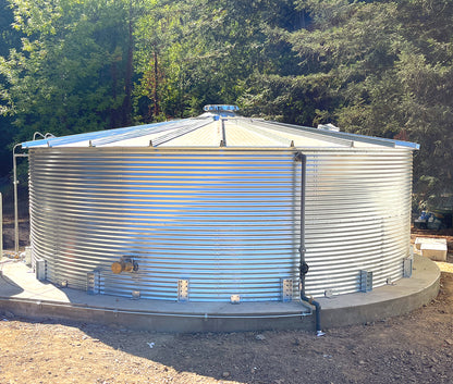 Rhino Classic Corrugated Galvanized Steel Water Storage Tanks